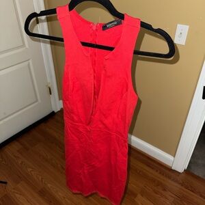 Women's Red Sleeveless Top